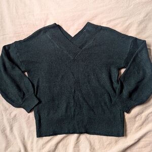 Knit V-neck Sweater
